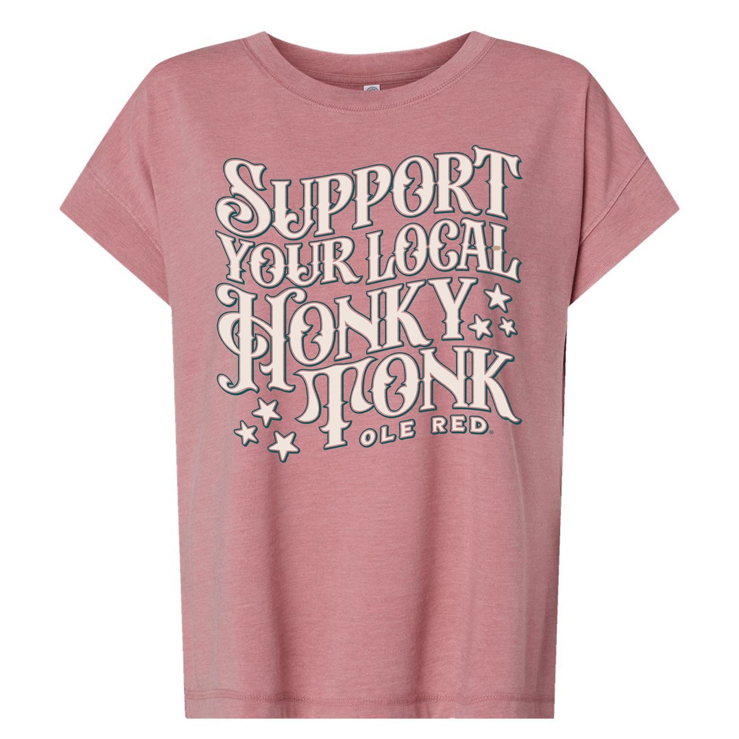 Ole Red Women’s Support Your Local Honky Tonk T-Shirt - S/S