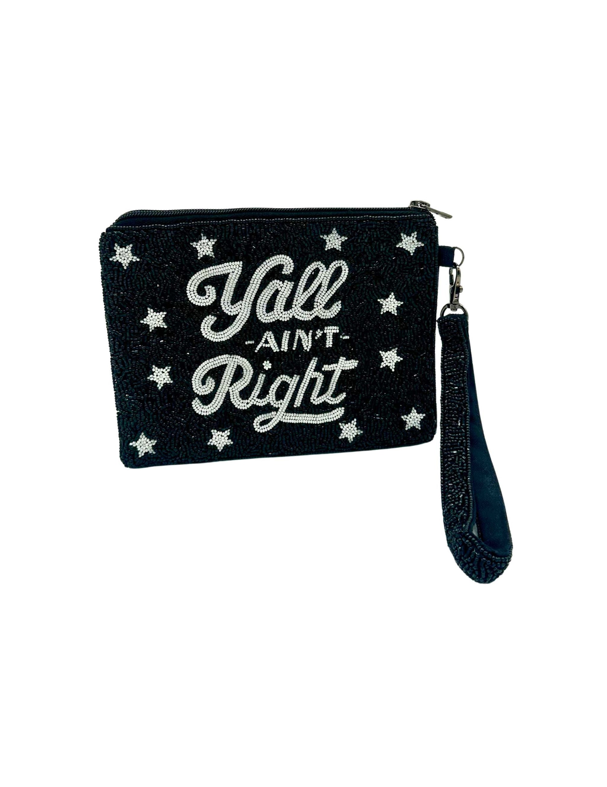 Ole Red Y’All Ain’t Right Beaded Pouch - BAGS