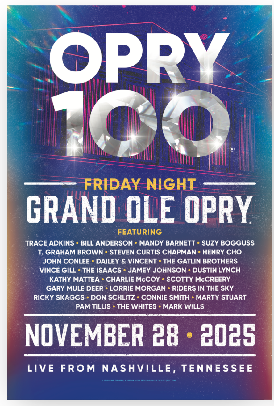 Opry 100 Anniversary Show Poster Bundle