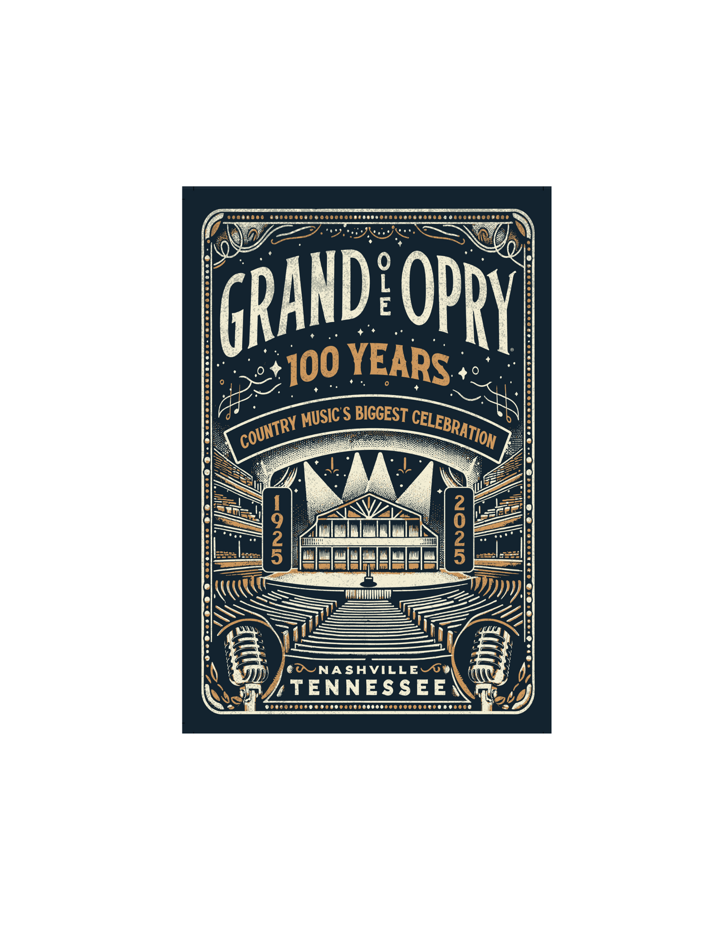 Opry 100 Milestone Postcard - POSTCARDS
