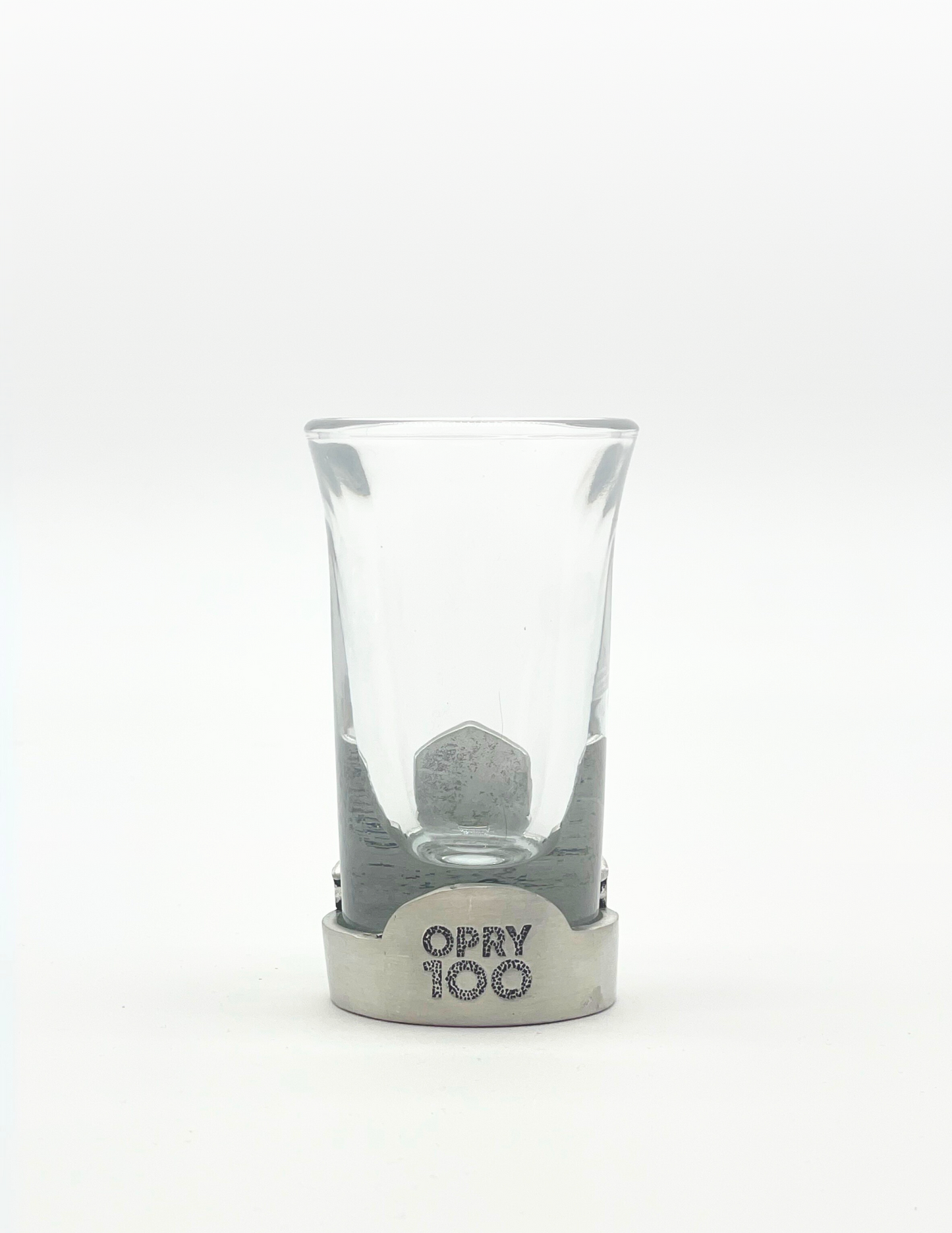Opry 100 Pewter Stage Shooter - DRINKWARE