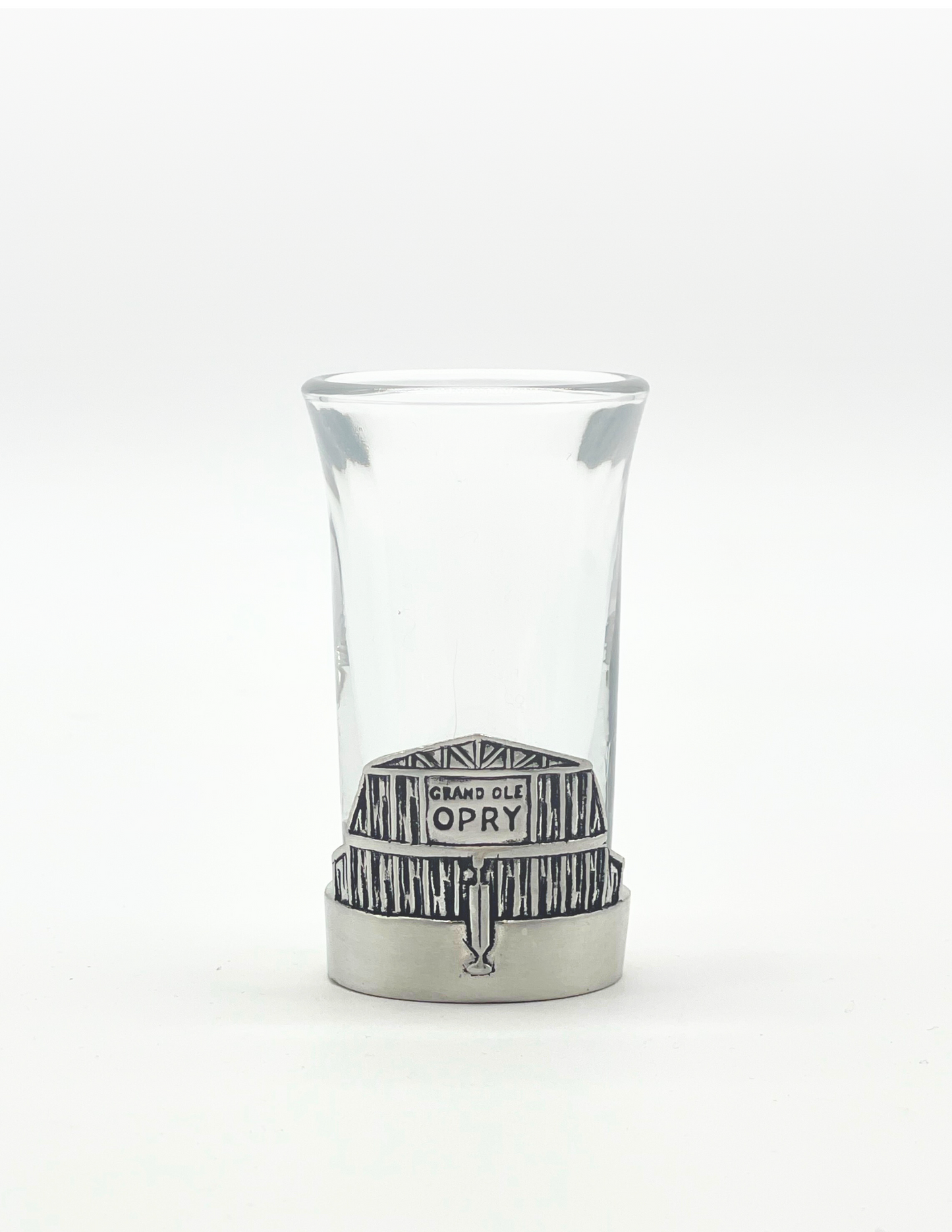 Opry 100 Pewter Stage Shooter - DRINKWARE