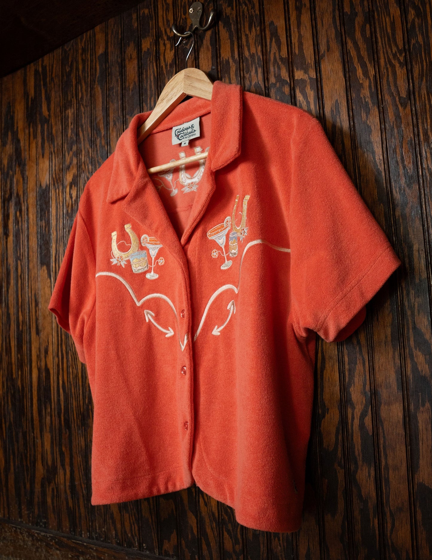 Opry Cocktail Cowgirl Button Down Shirt - S/S