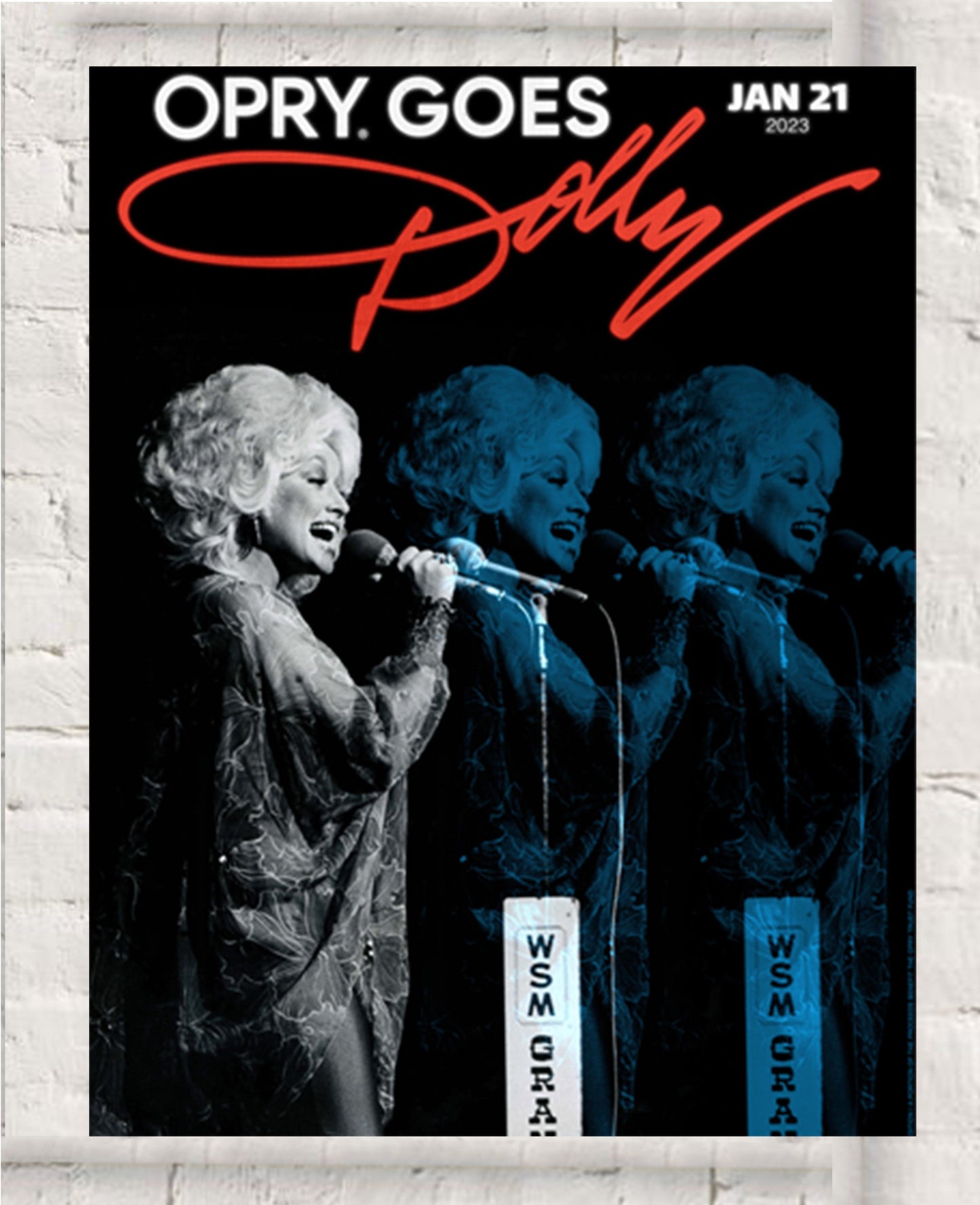 Opry Goes Dolly Exclusive Birthday Event Poster - POSTERS