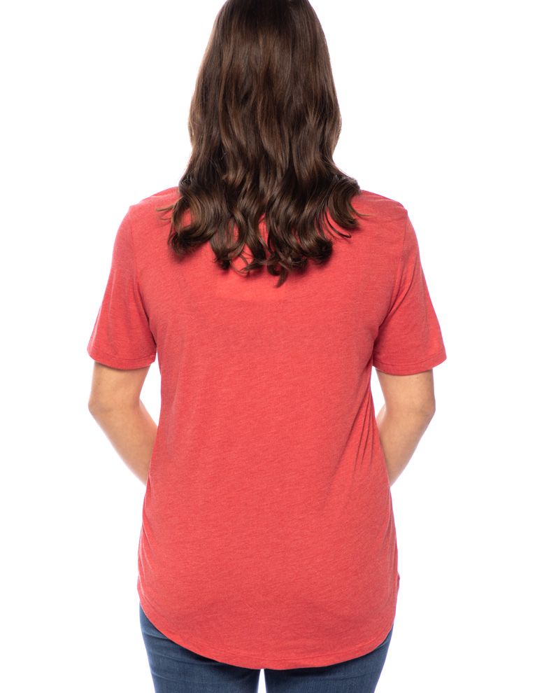 Opry Guitar Rose V-Neck T-Shirt - S/S