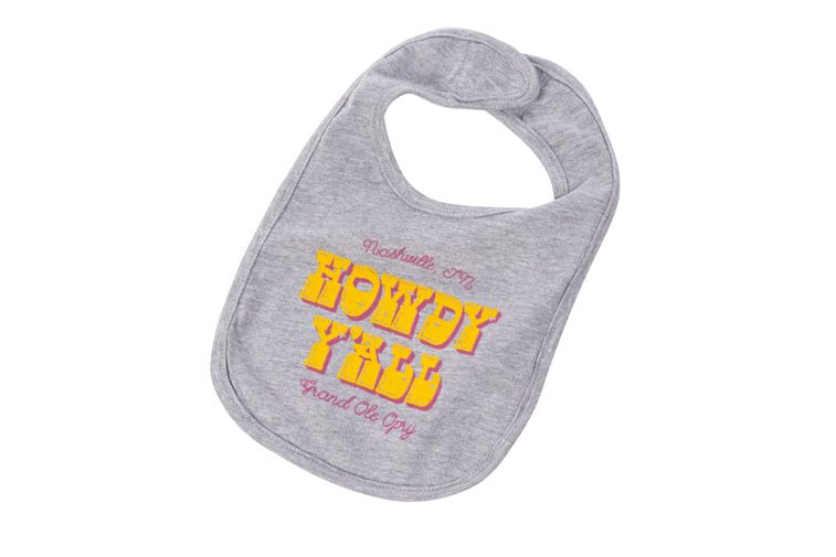 Opry Howdy Y’all Baby Bib - KIDS ACCESSORIES