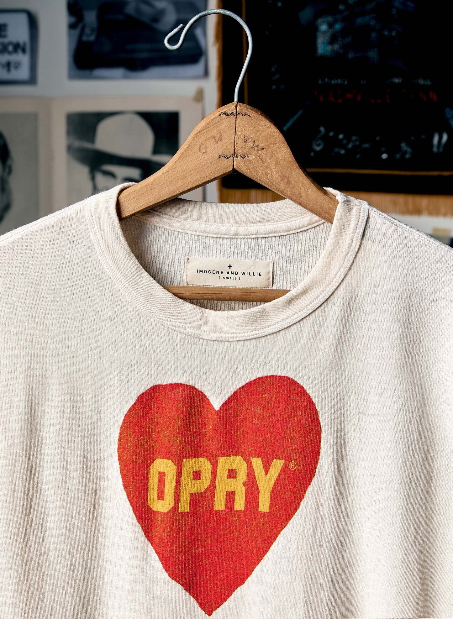Opry Imogene + Willie Heart T-Shirt - S/S