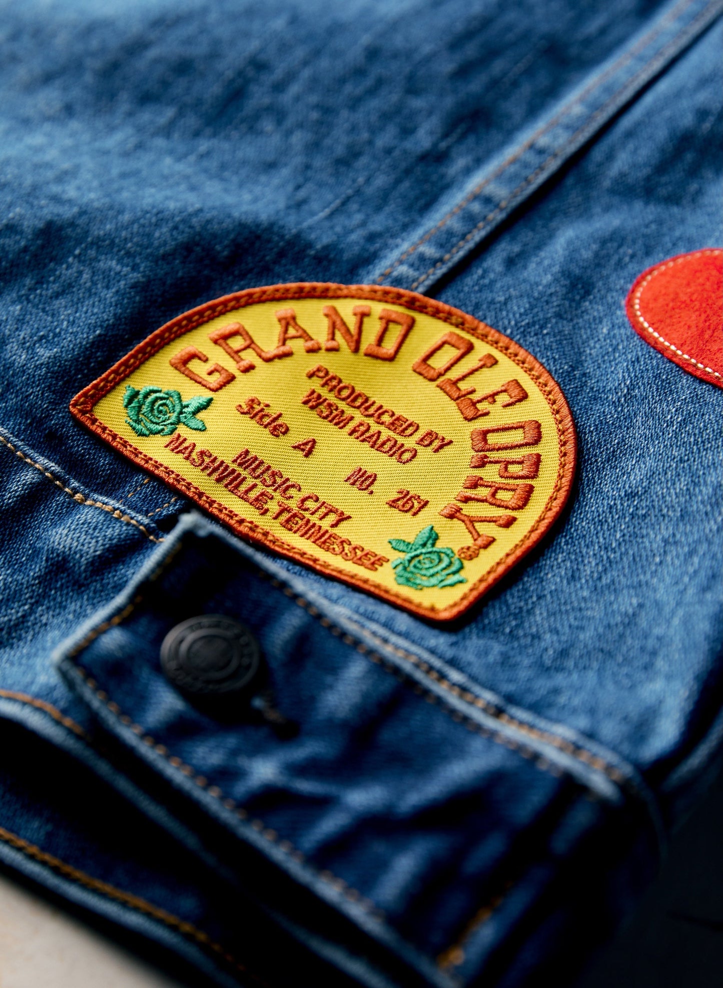 Opry Imogene + Willie Patch Blast Denim Jacket - OUTERWEAR