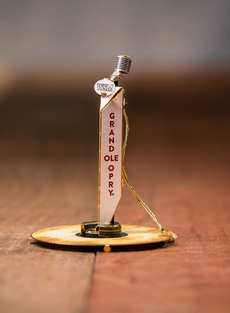 Opry Mic Stand Ornament - ORNAMENTS