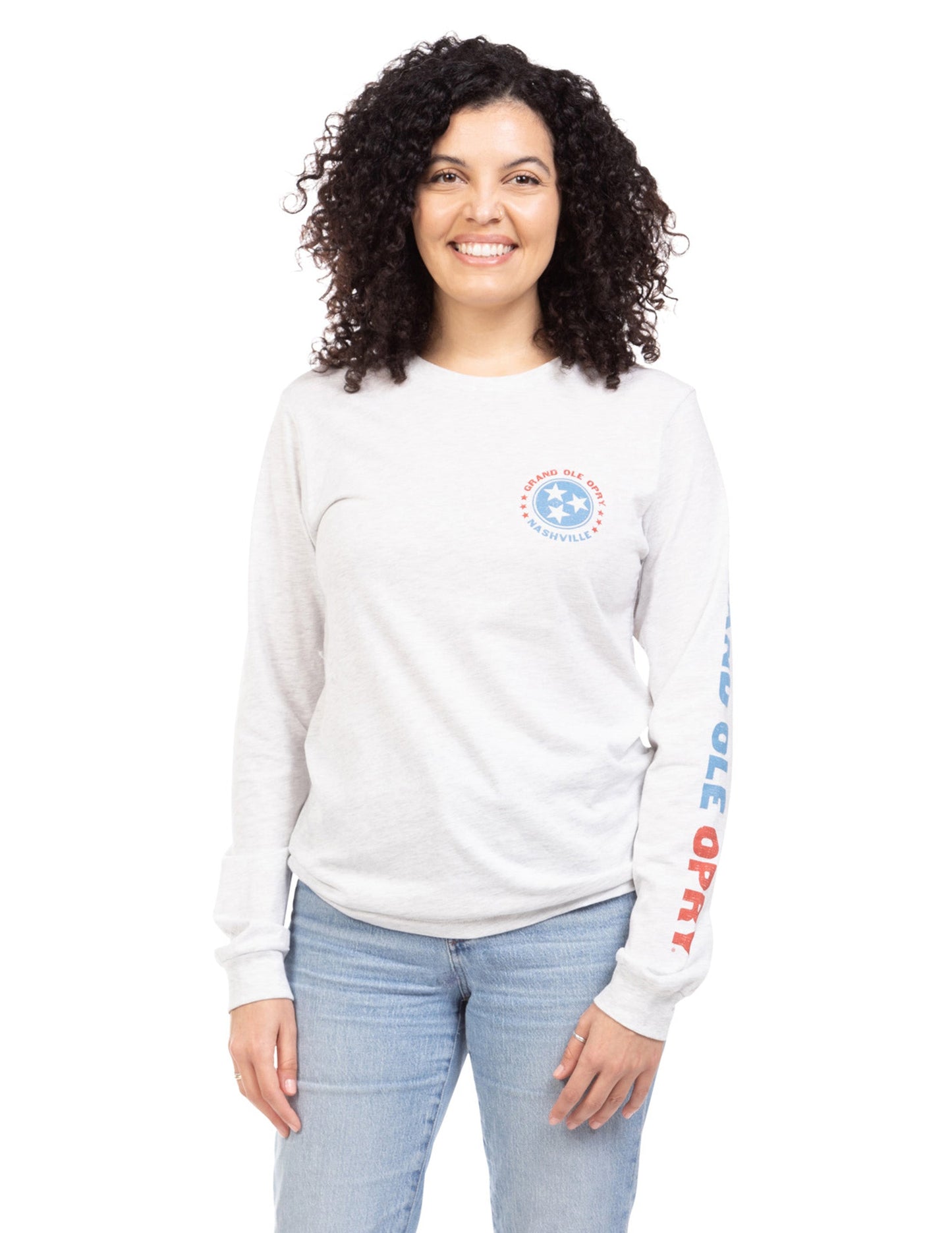Opry Music City Flag Graphic T-Shirt - L/S
