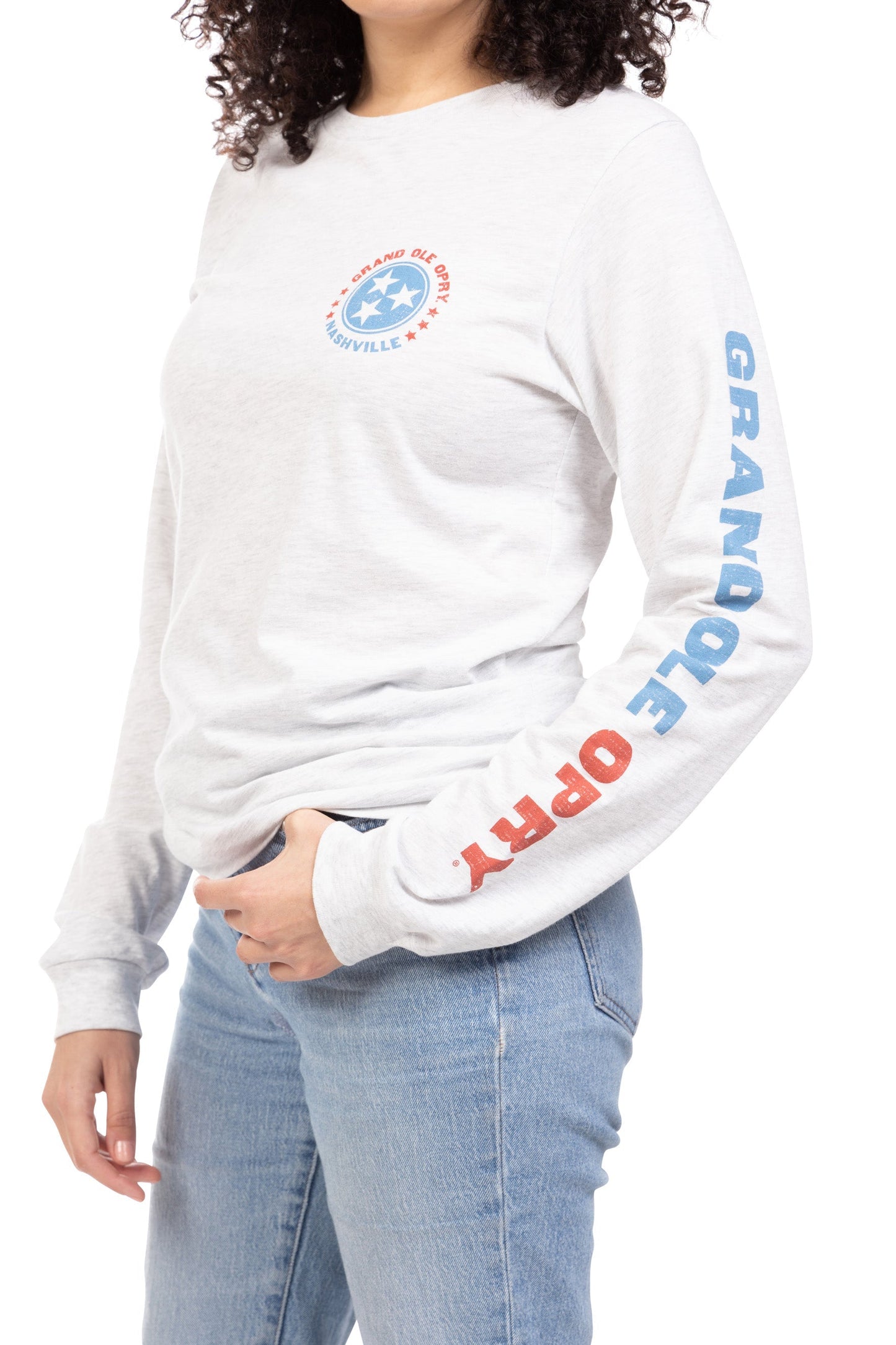 Opry Music City Flag Graphic T-Shirt - L/S