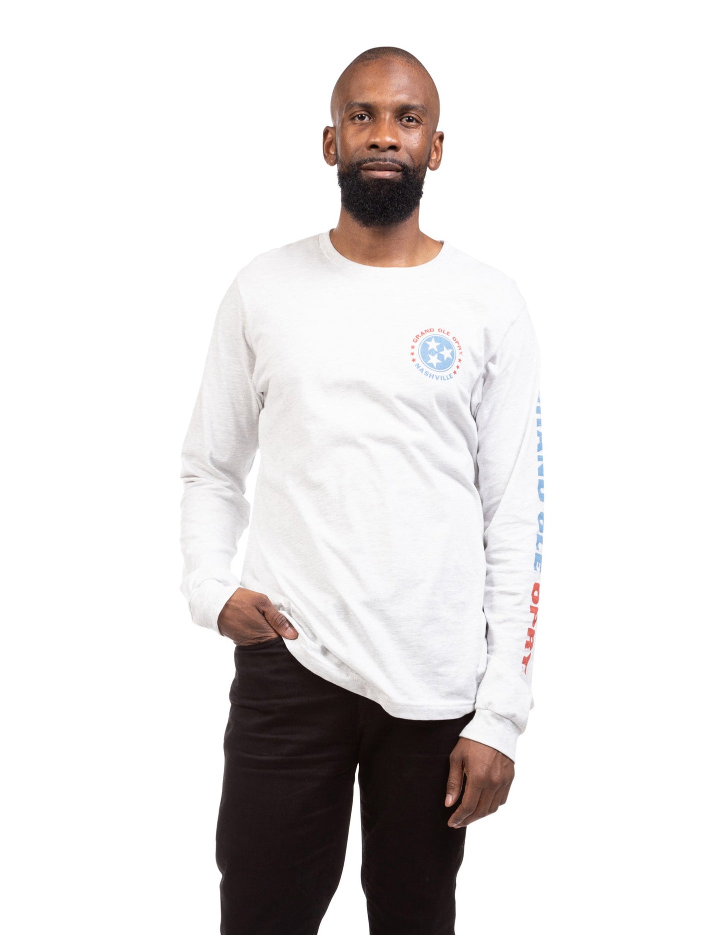 Opry Music City Flag Graphic T-Shirt - L/S