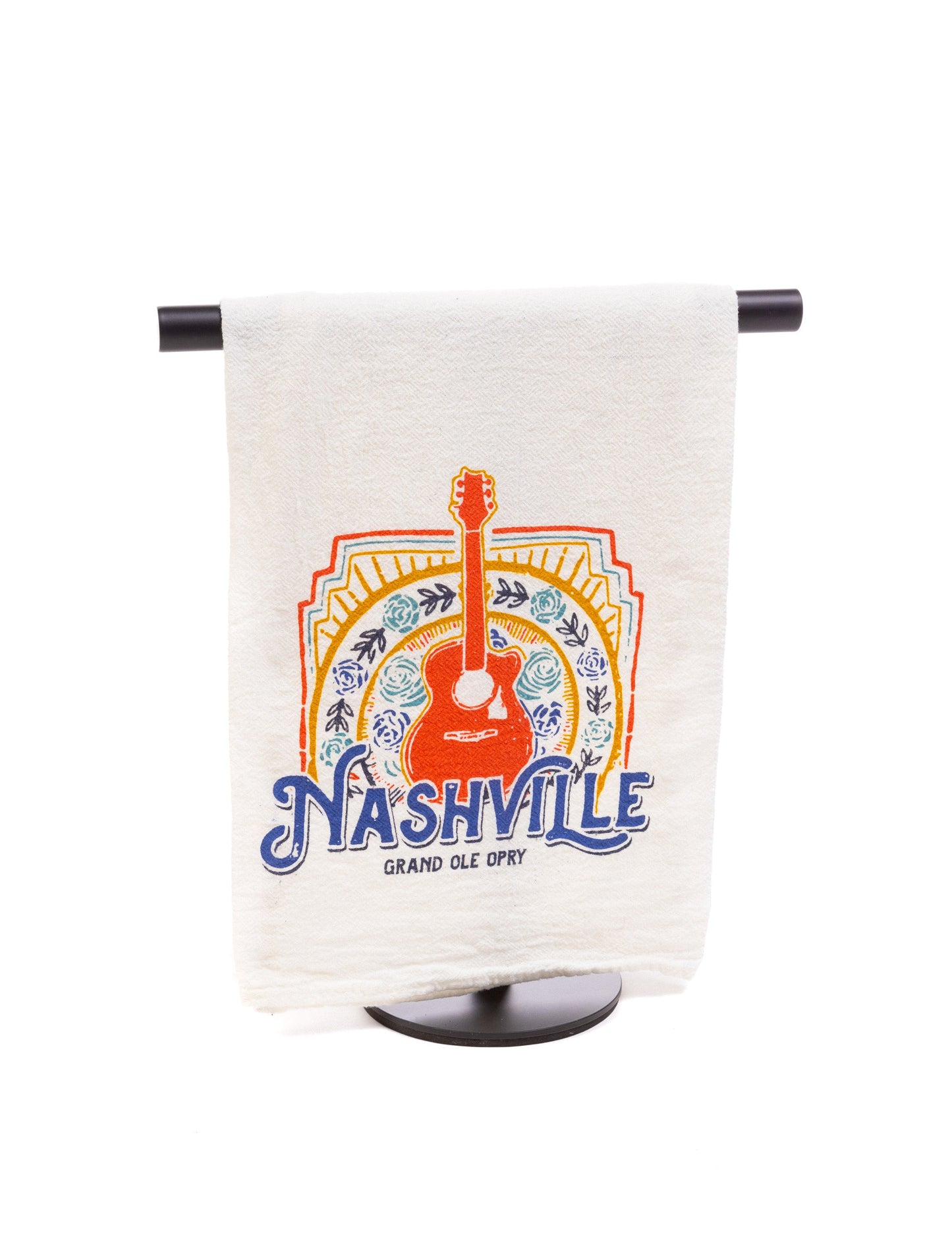 Opry Nashville Guitar Tea Towel - KITCHEN