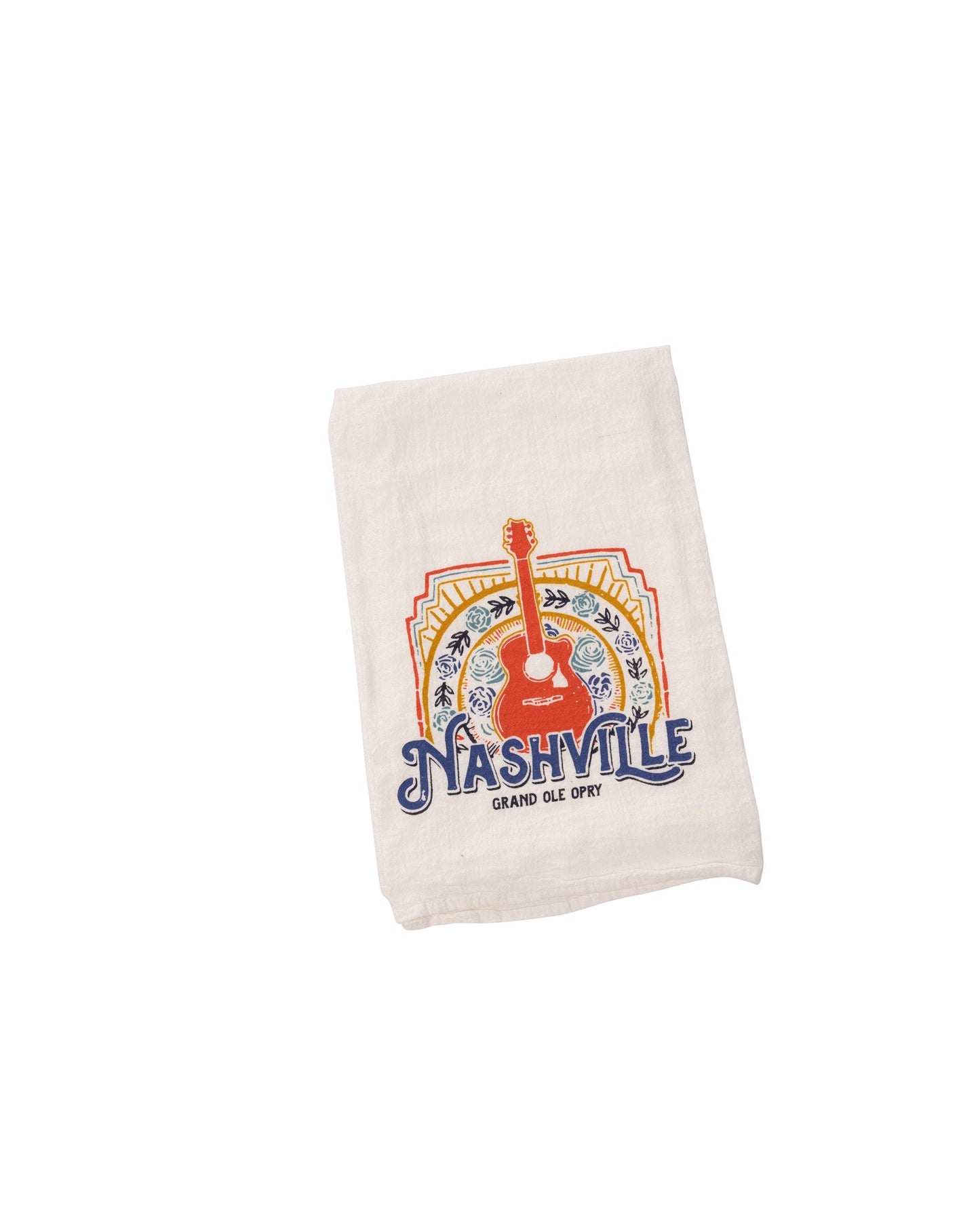 Opry Nashville Guitar Tea Towel - KITCHEN