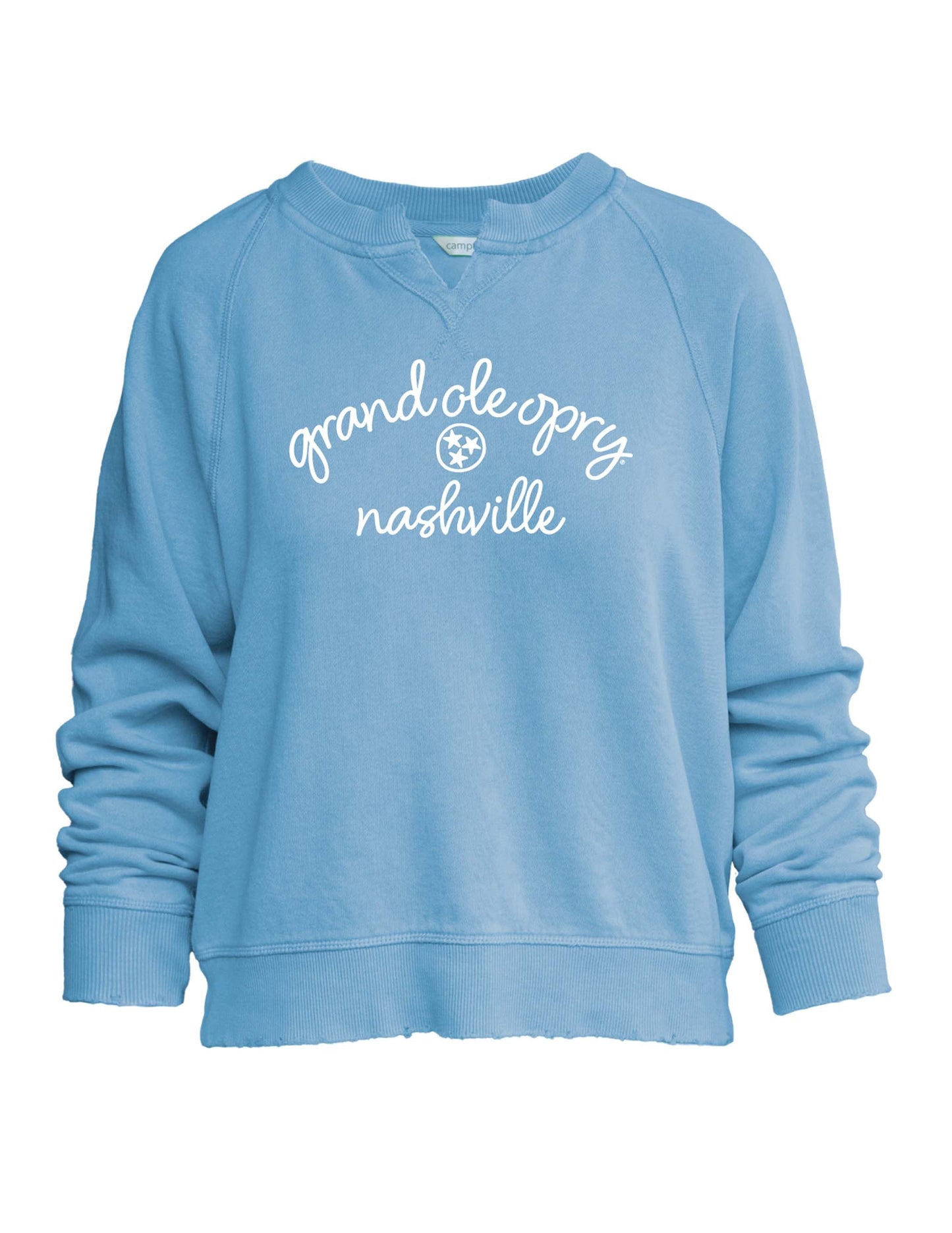 Opry Tri-Star V-Notch Crew - FLEECE