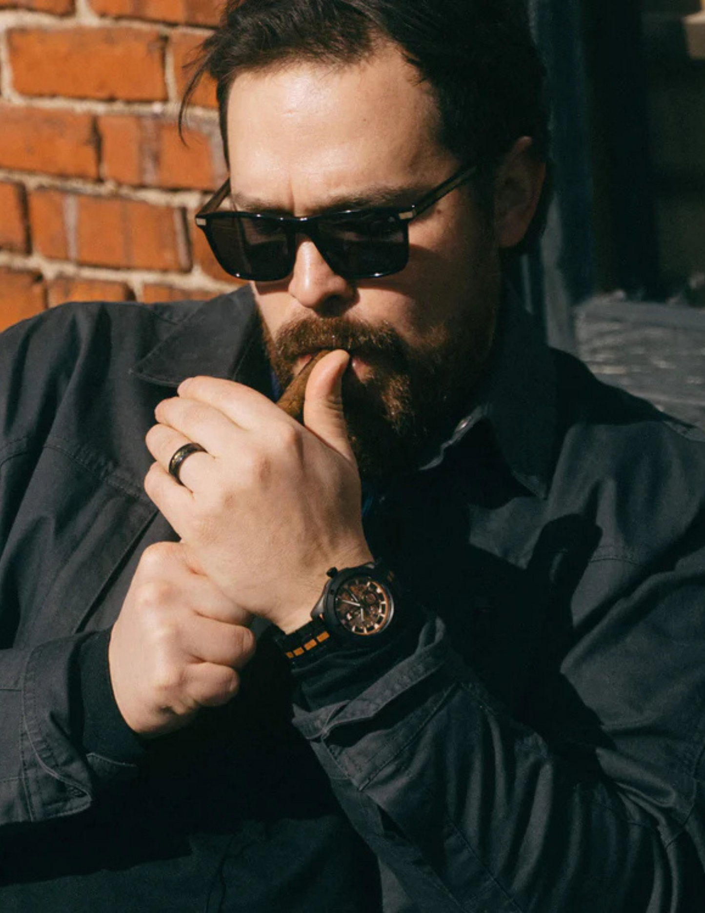 Original Grain Grand Ole Opry Rugged Automatic 45mm Stage Wood Watch - WATCHES