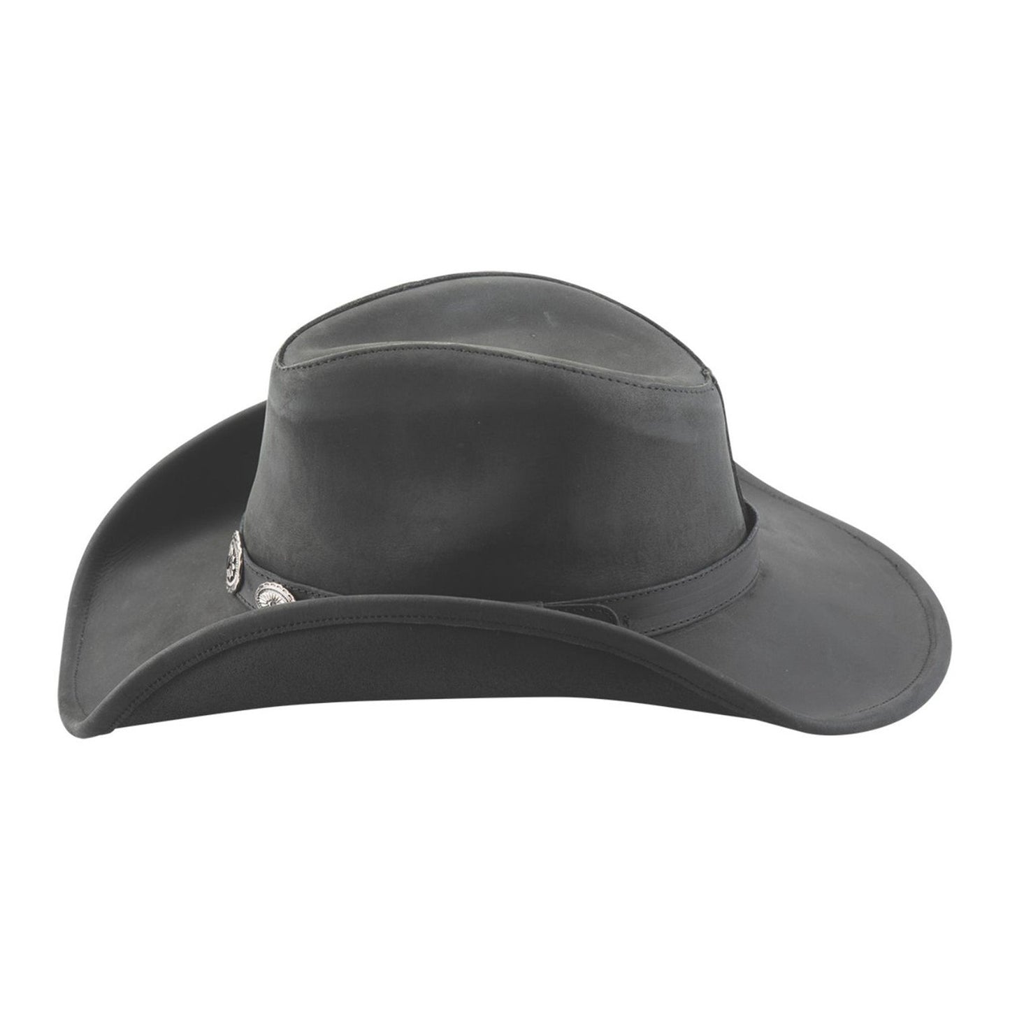 Right Now Leather Cowboy Hat - HATS