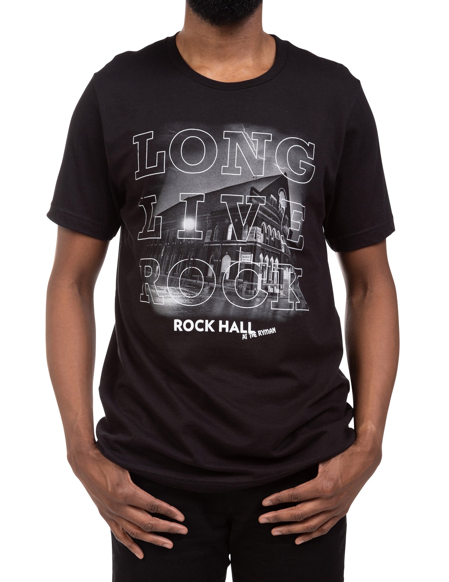Rock Hall at The Ryman Long Live Rock Unisex T-Shirt - SM - S/S