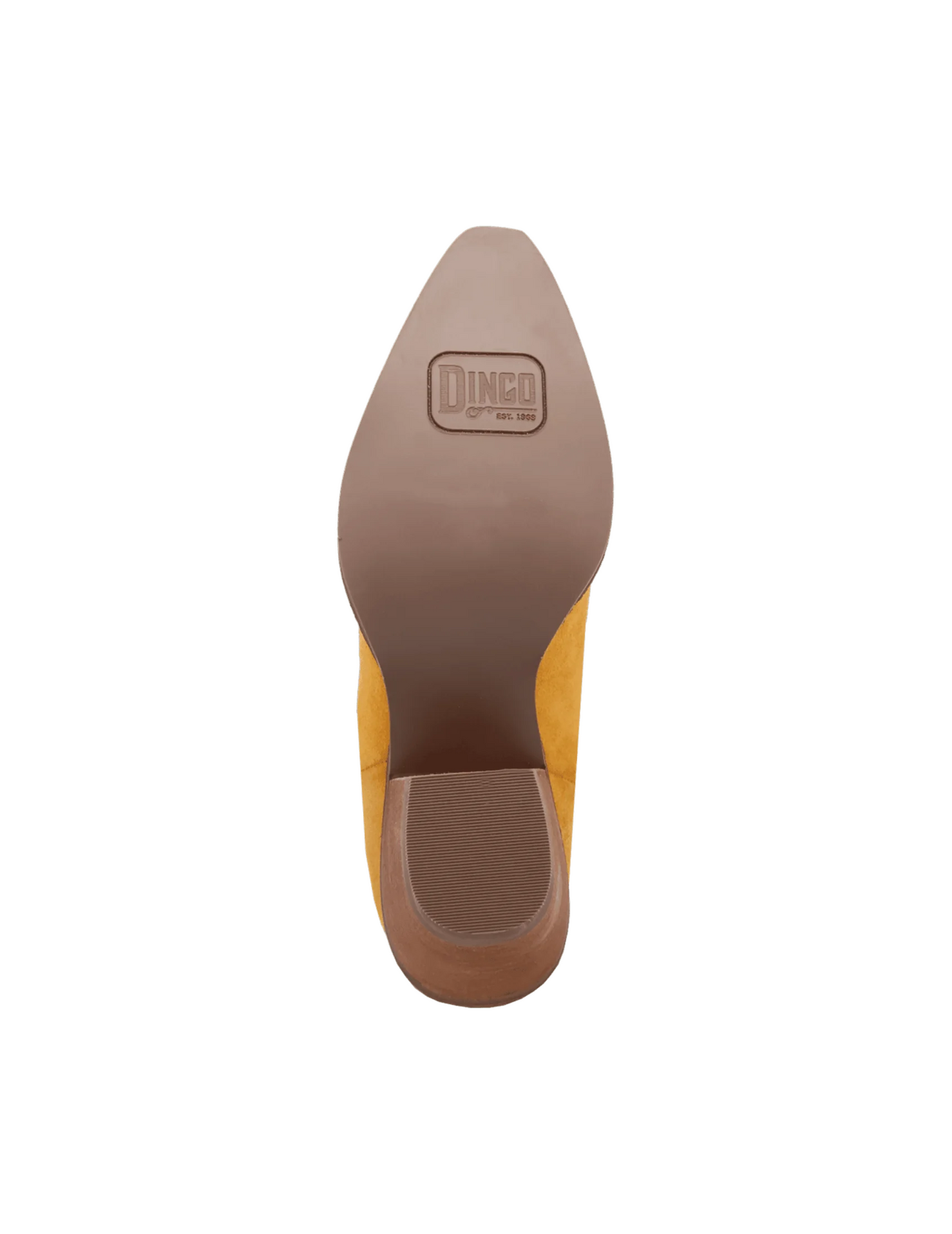 Rodeo Queen Calf Dingo Leather Boot - BOOTS