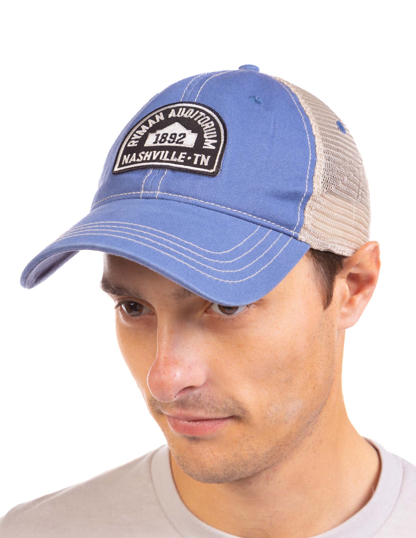 Ryman 1892 Unstructured Dad Hat - BLUE - HATS