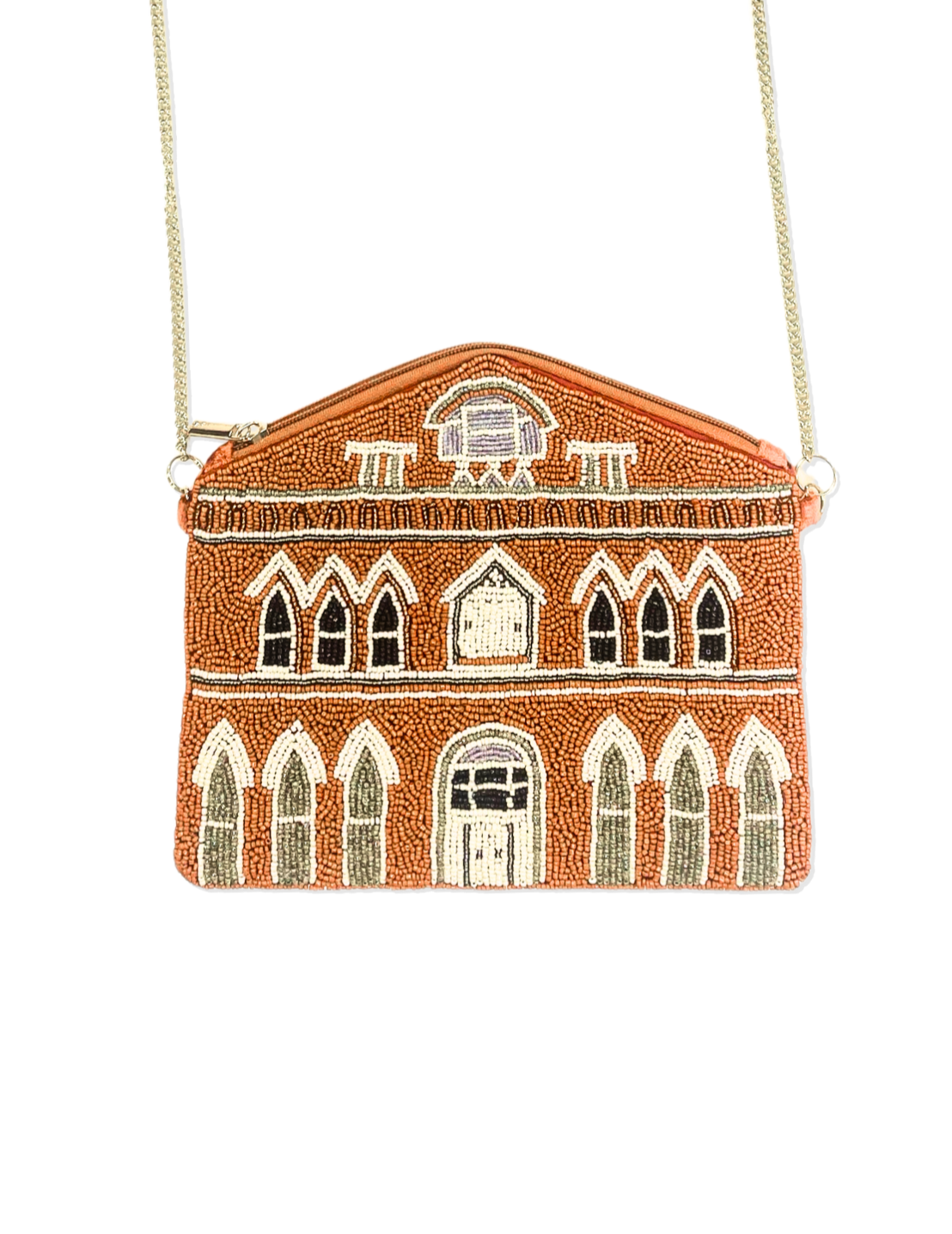 Ryman Building Beaded Purse - BAGS