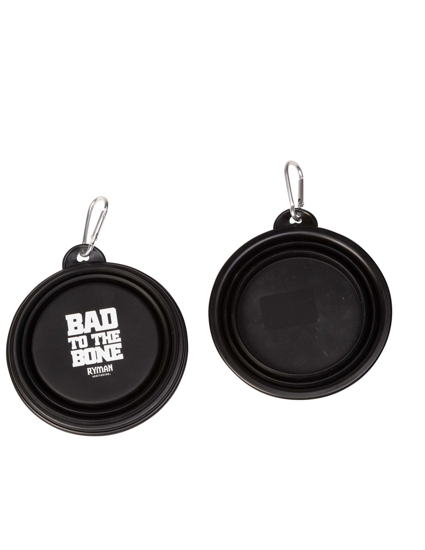 Ryman Collapsible Pet Bowl - Bad To The Bone - PET SUPPLIES