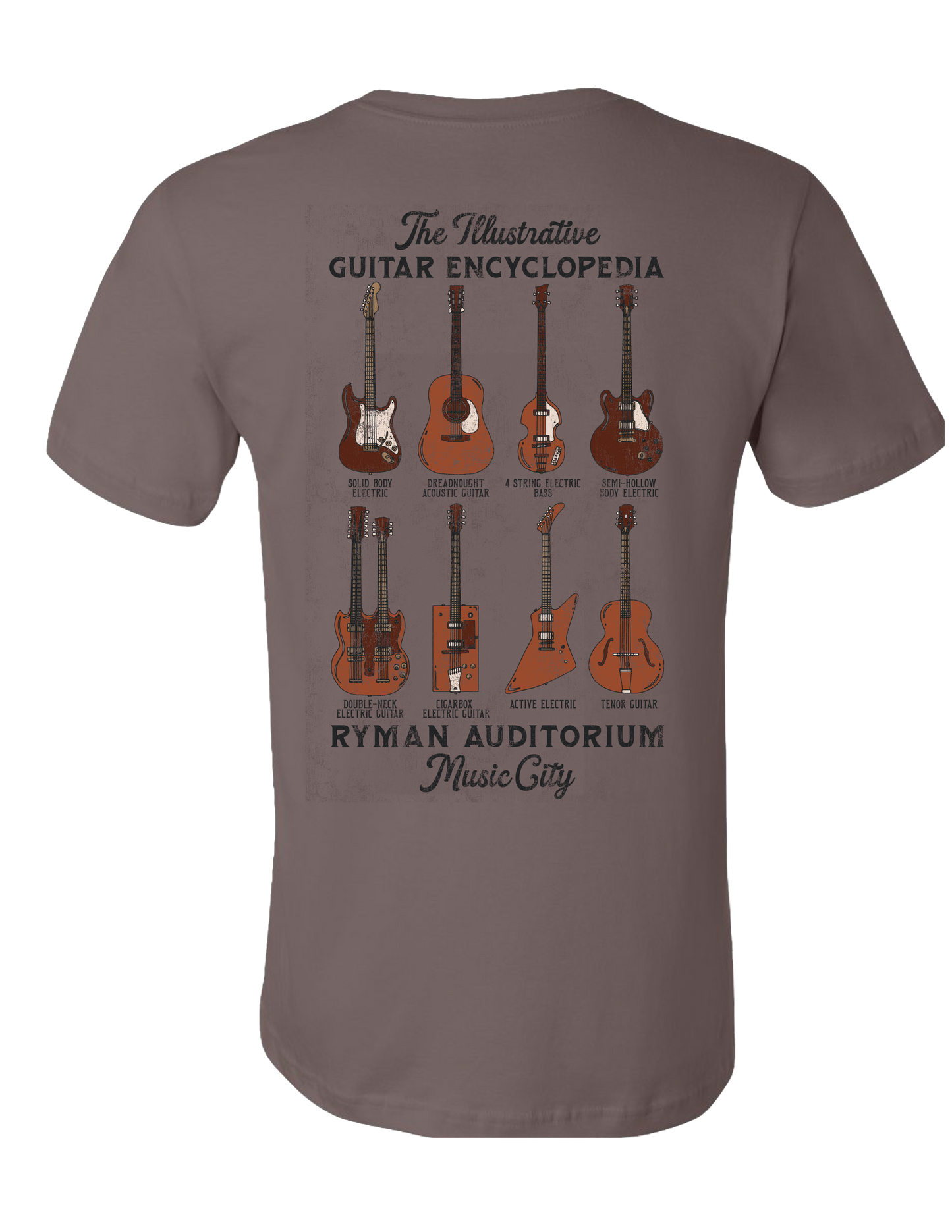 Ryman Guitar Encyclopedia T-Shirt - S/S