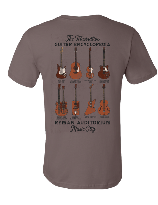 Ryman Guitar Encyclopedia T-Shirt - S/S