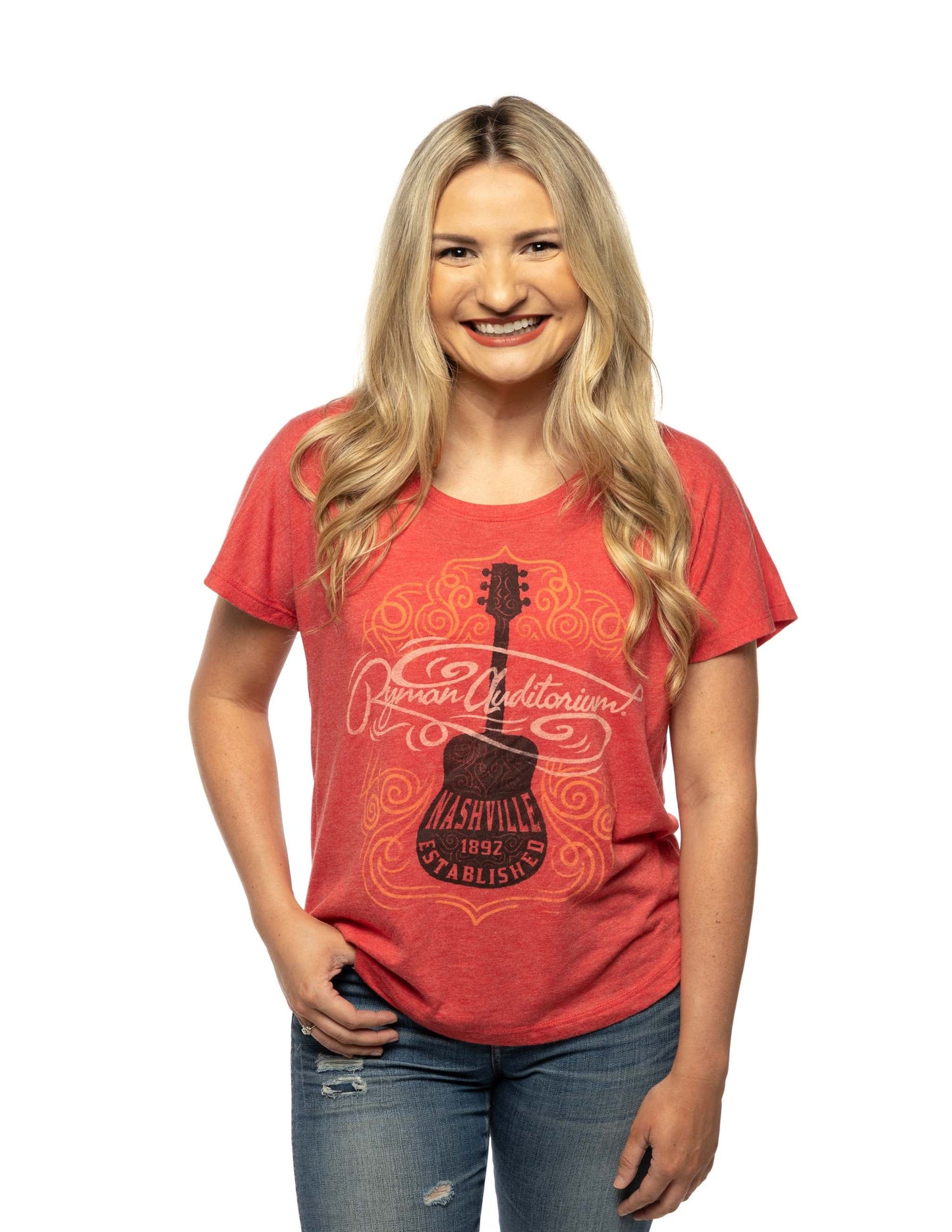 Ryman Guitar Swirl T-Shirt - S/S