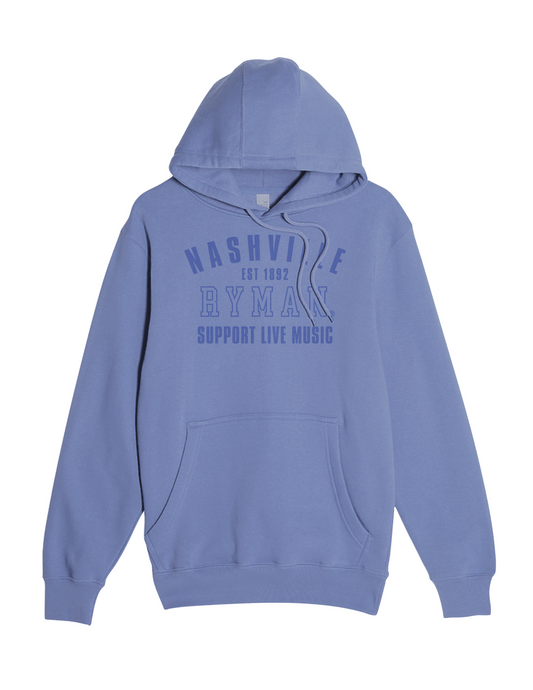 Ryman Nashville Embossed Hoodie - FLEECE