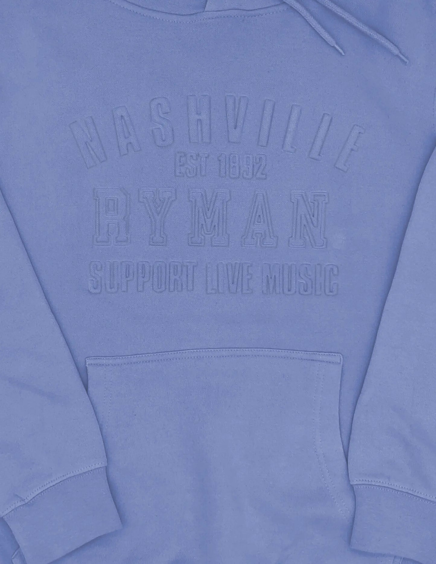 Ryman Nashville Embossed Hoodie - FLEECE