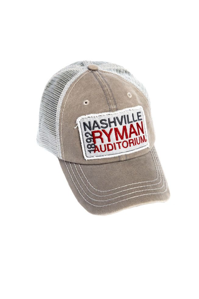 Ryman Nashville Patch Trucker Cap - HATS