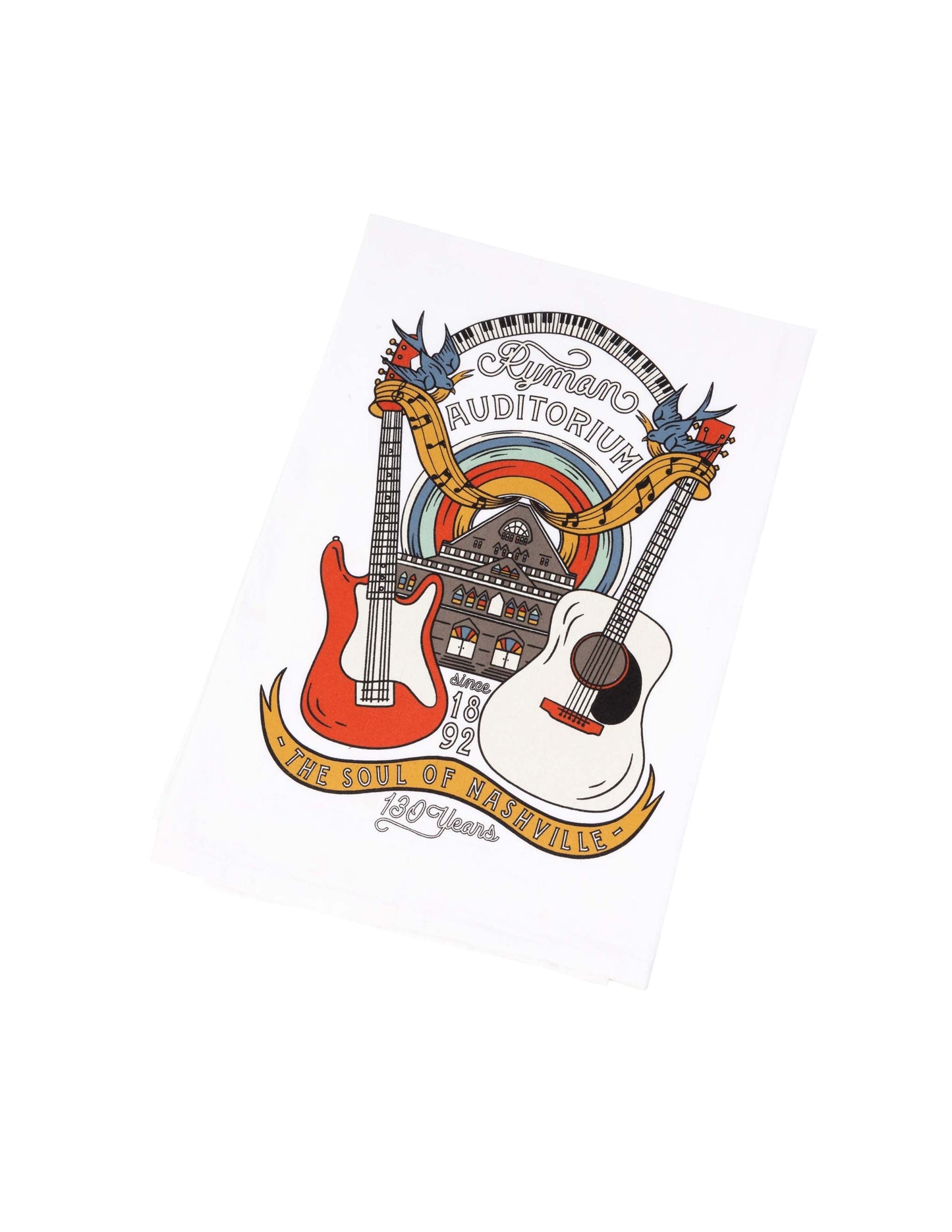 Ryman Rainbow Tea Towel - KITCHEN