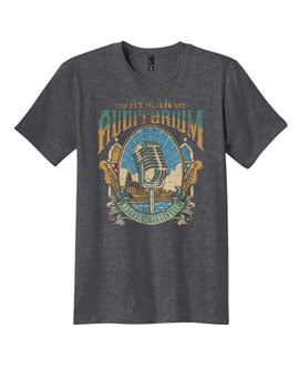 Ryman Skyline Retro Mic T-Shirt - S/S
