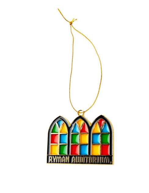 Ryman Stained Glass Windows Ornament - ORNAMENTS