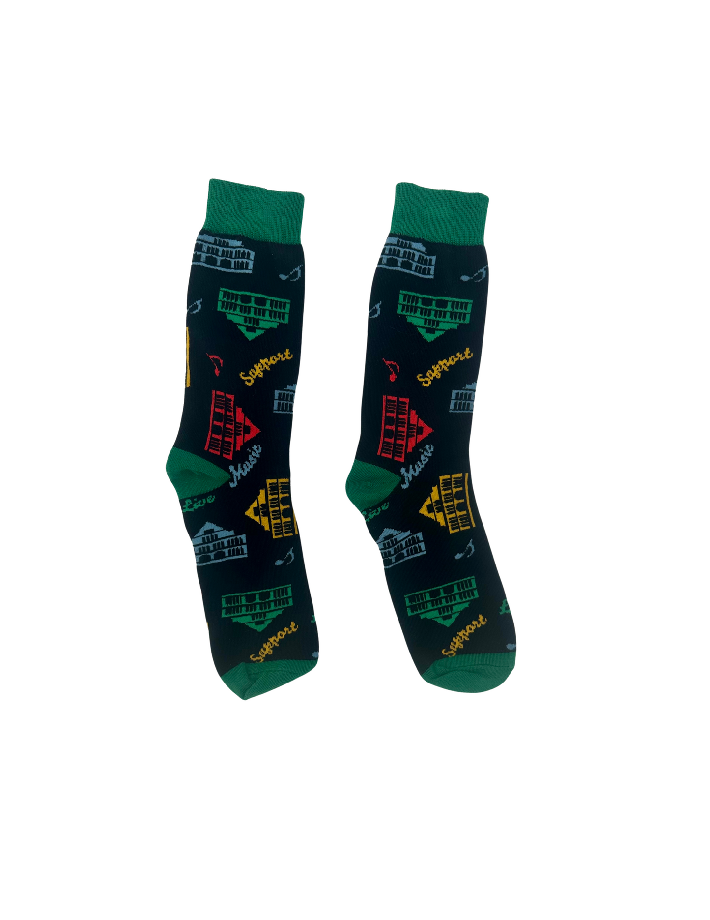 Ryman Support Live Music Socks - FOOTWEAR