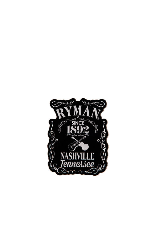 Ryman Whiskey Label Magnet - SOUVENIRS
