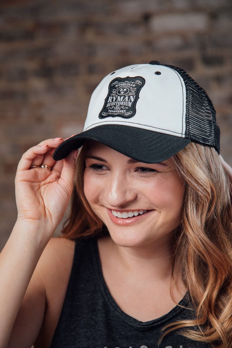 Ryman Whiskey Label Trucker Cap - BASEBALL