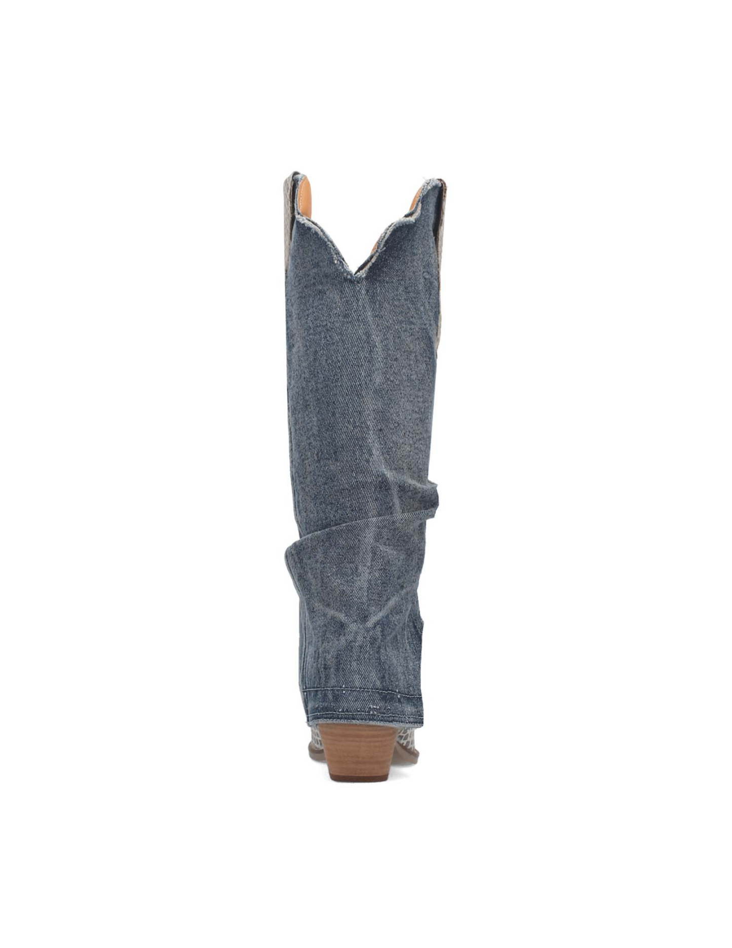 Shabby Denim Dingo Boot - FOOTWEAR