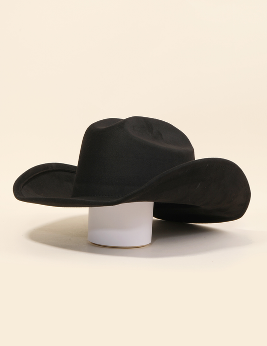 Solid Western Cowboy Hat Black - COWBOY