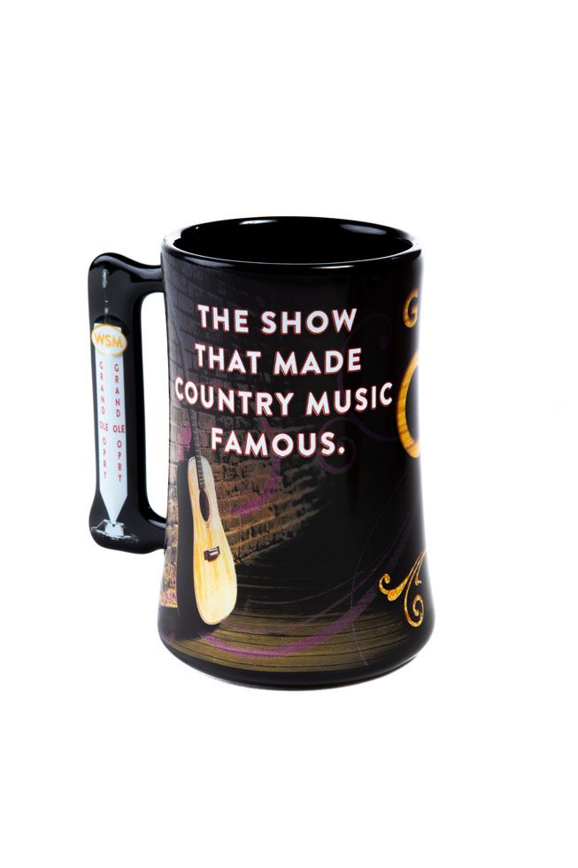 Stage Mug with Mic Handle - DRINKWARE