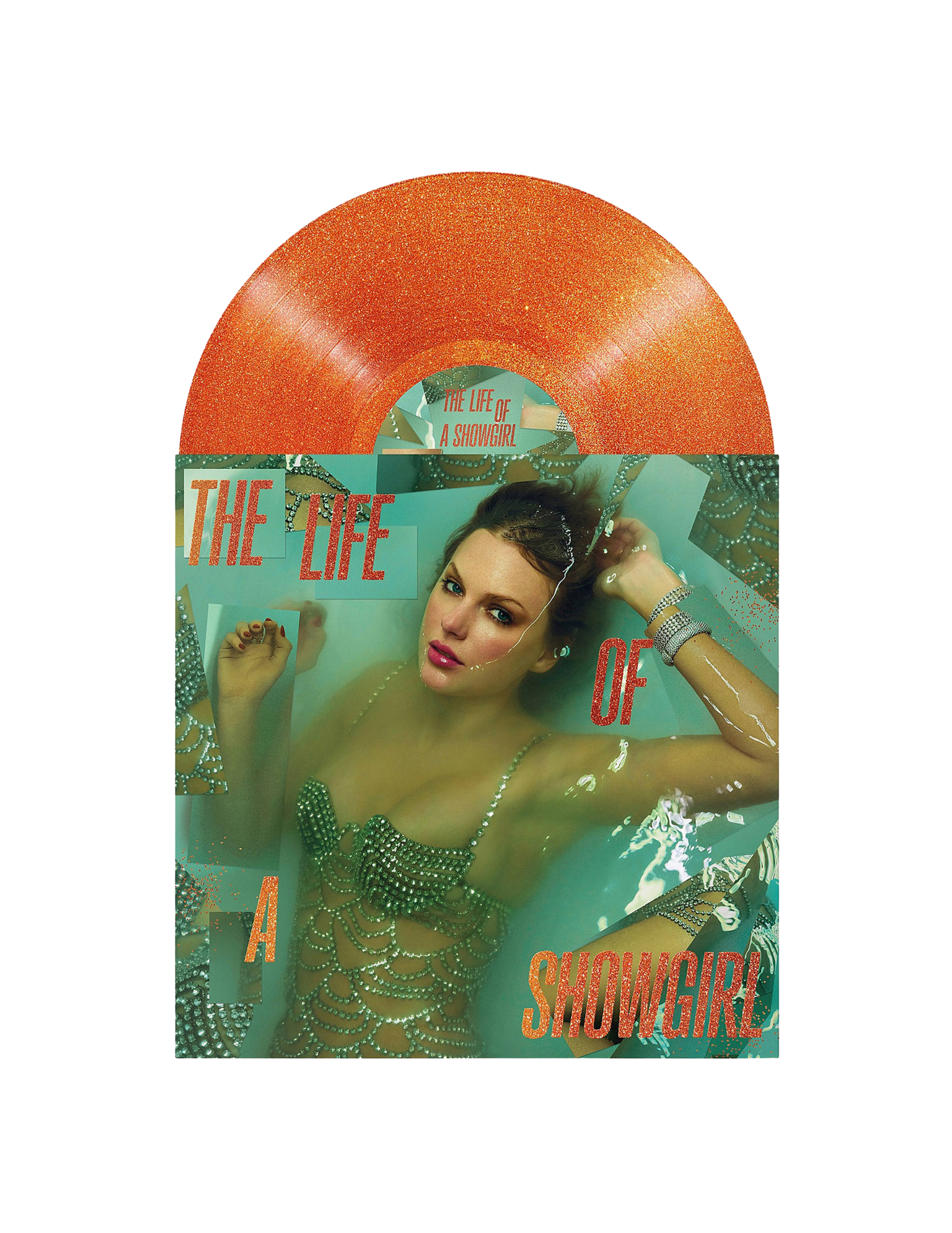 Taylor Swift: The Life of a Showgirl (Orange Glitter LP) - LPS