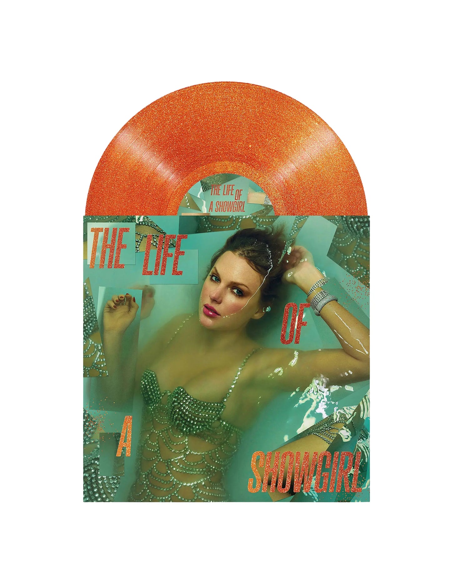 Taylor Swift: The Life of a Showgirl (Orange Glitter LP) - LPS