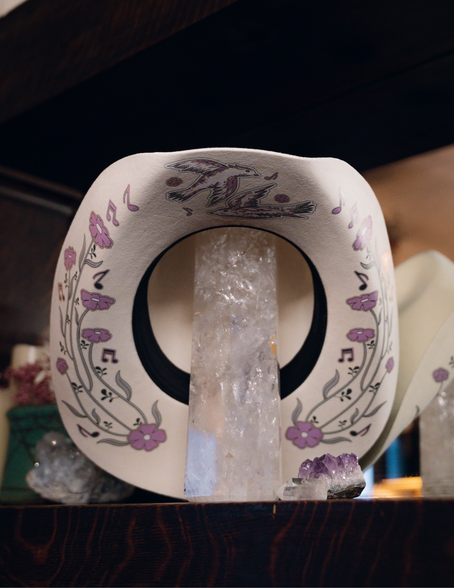 Wild as Heck Songbird Wool Cowgirl Hat - COWBOY