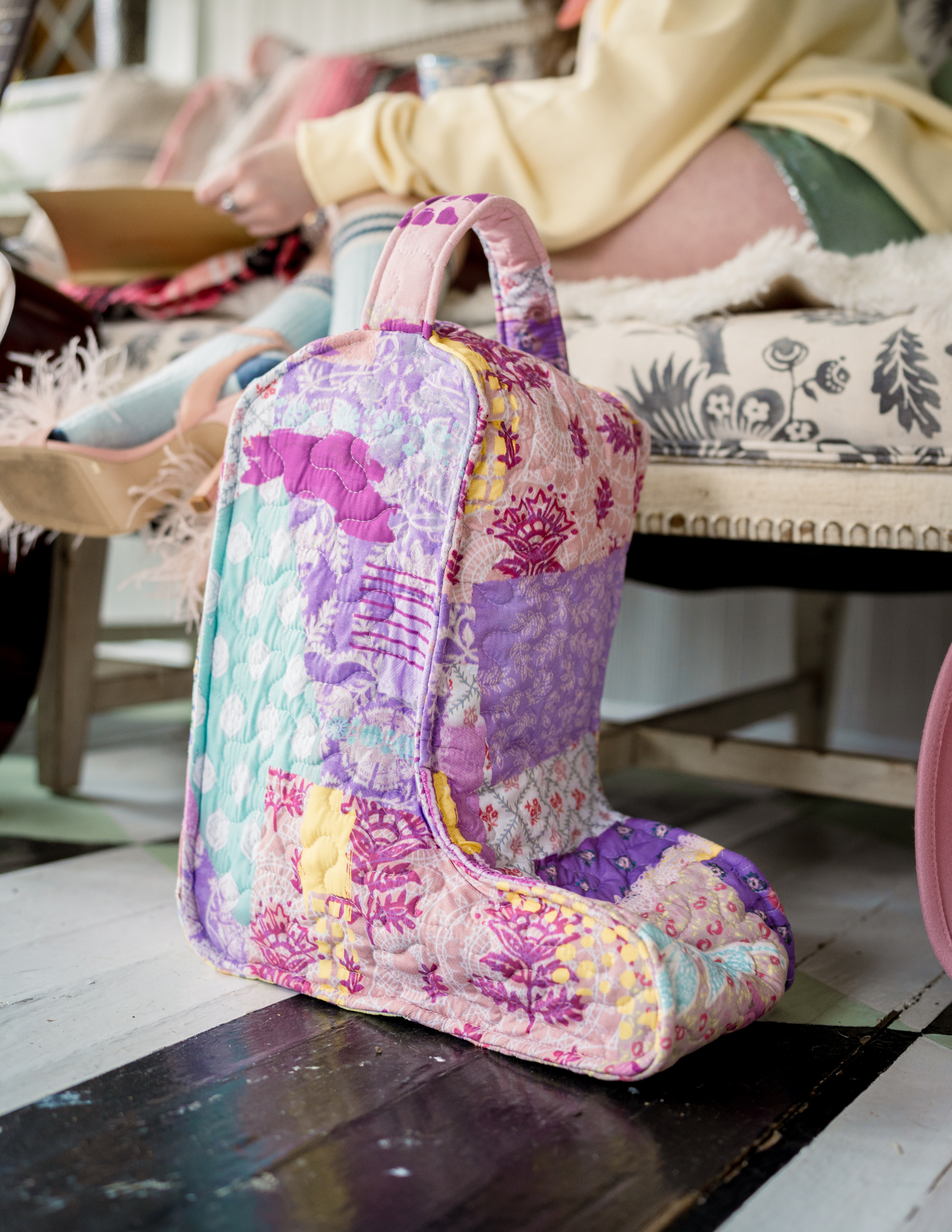 Workin’ Boots Quilted Travel Boot Bag - BAGS