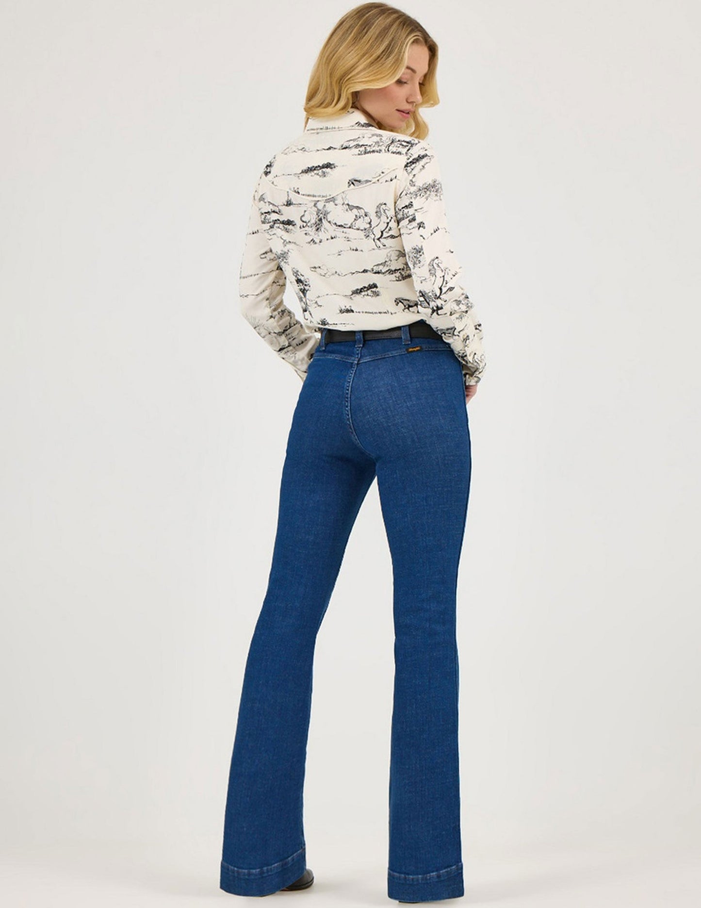 Wrangler® X Lainey Wilson Pin Tintuck Flare Jean - BOTTOMS