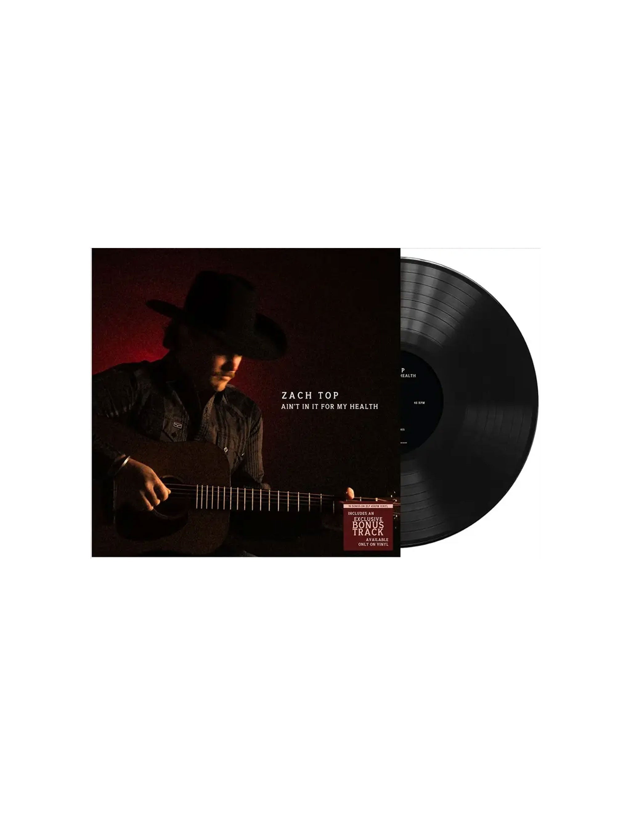 Zach Top: Ain't In It For My Health (LP) - OpryShop