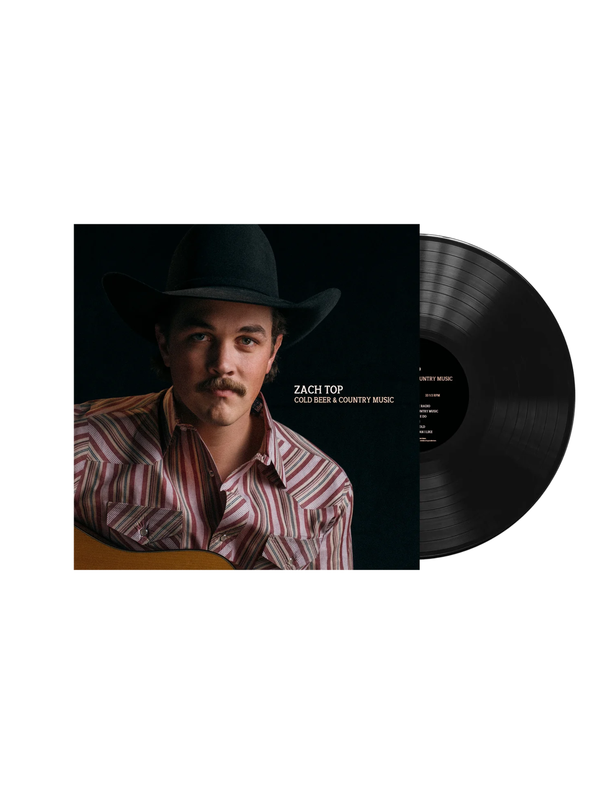Zach Top: Cold Beer & Country Music LP - OpryShop