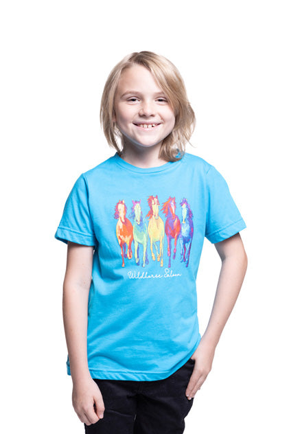 Wildhorse Colorful Horse Youth T-Shirt