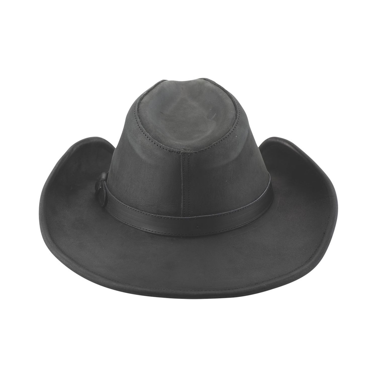 Right Now Leather Cowboy Hat